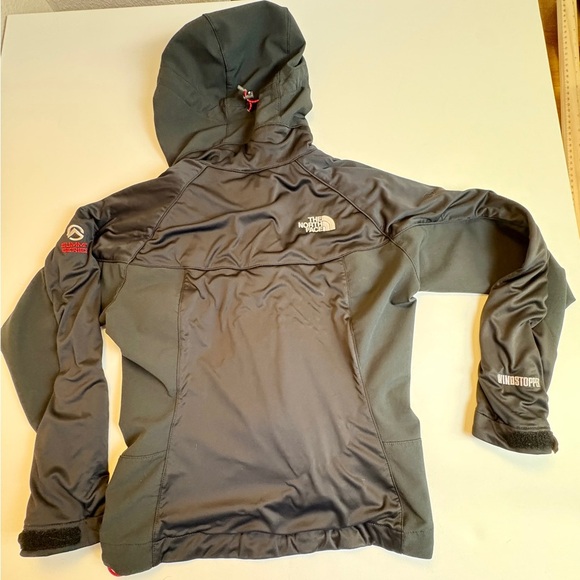 The North Face Summit Series Windstopper Softshell Jacket Womens Small Black - Picture 3 of 7